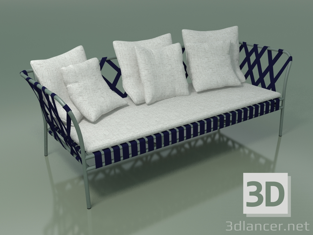 3D modeli Dış mekan kanepe Giriş (853, ALLU-SA) - önizleme