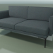 3D modeli Çift kişilik kanepe 5231 (tek renk döşeme) - önizleme