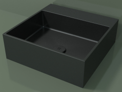 Countertop washbasin (01UN21302, Deep Nocturne C38, L 48, P 48, H 16 cm)