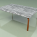 modello 3D Tavolino 006 (Metallo Ruggine, Pietra Cardoso) - anteprima