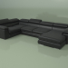 3d model Modular sofa Martin 02 - preview