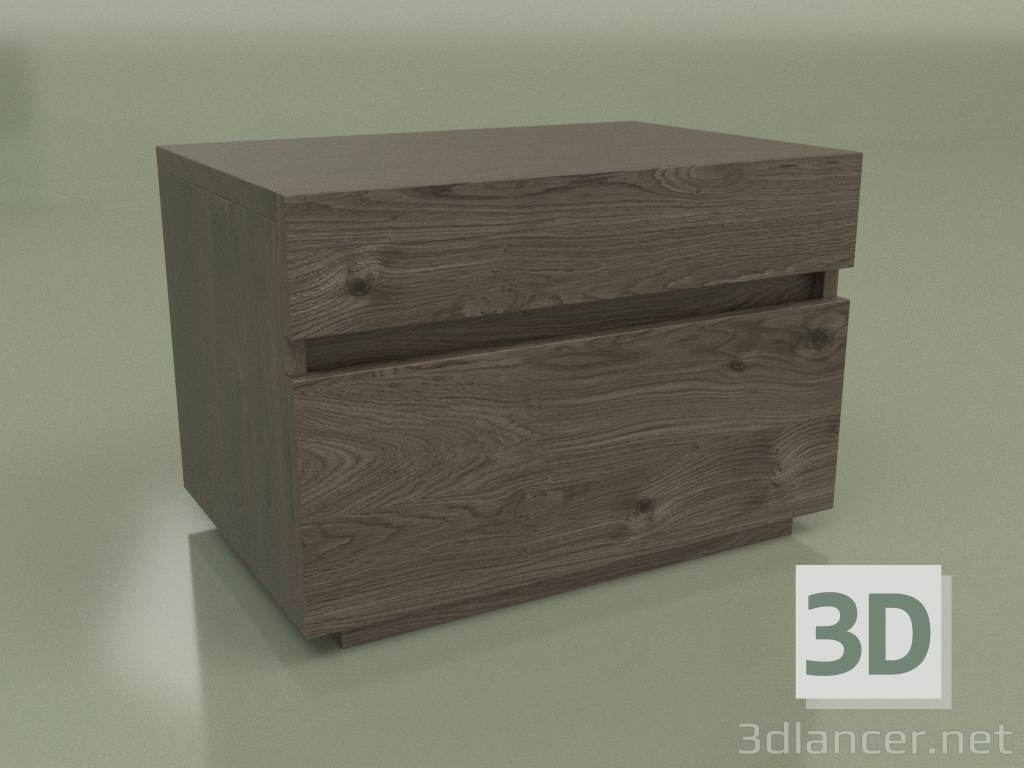 3d model Bedside table Mn 200 (Mocha) - preview