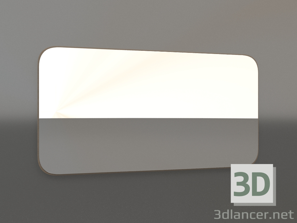 3d model Mirror ZL 27 (850x450, wood grey) - preview