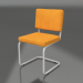 3d model Ridge Rib Brushed Chair (Yellow) - preview