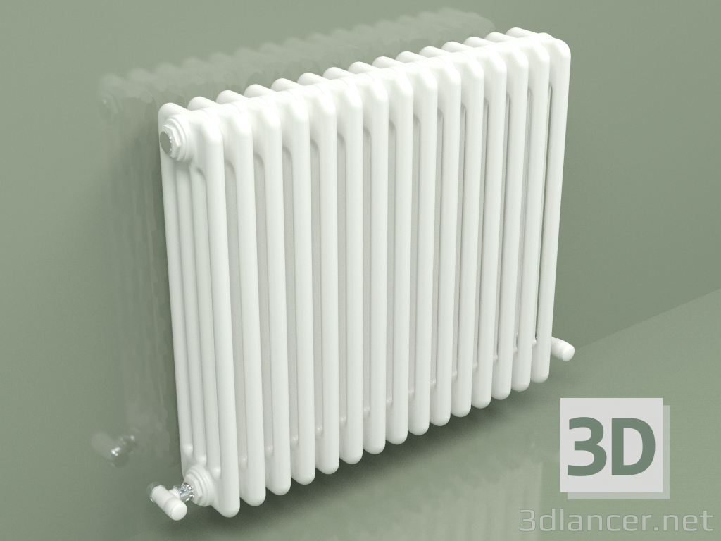3D Modell Kühler TESI 4 (H 600 15EL, Standardweiß) - Vorschau