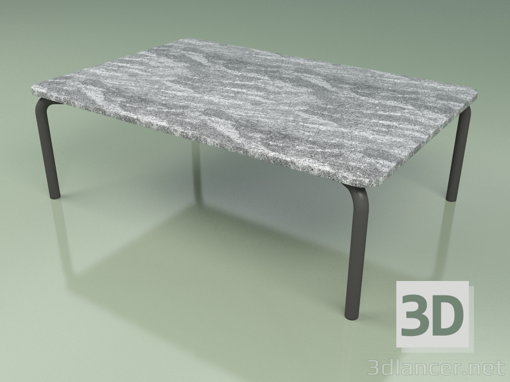 3d model Coffee table 006 (Metal Smoke, Cardoso Stone) - preview
