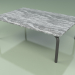modello 3D Tavolino 006 (Metallo Fumo, Pietra Cardoso) - anteprima