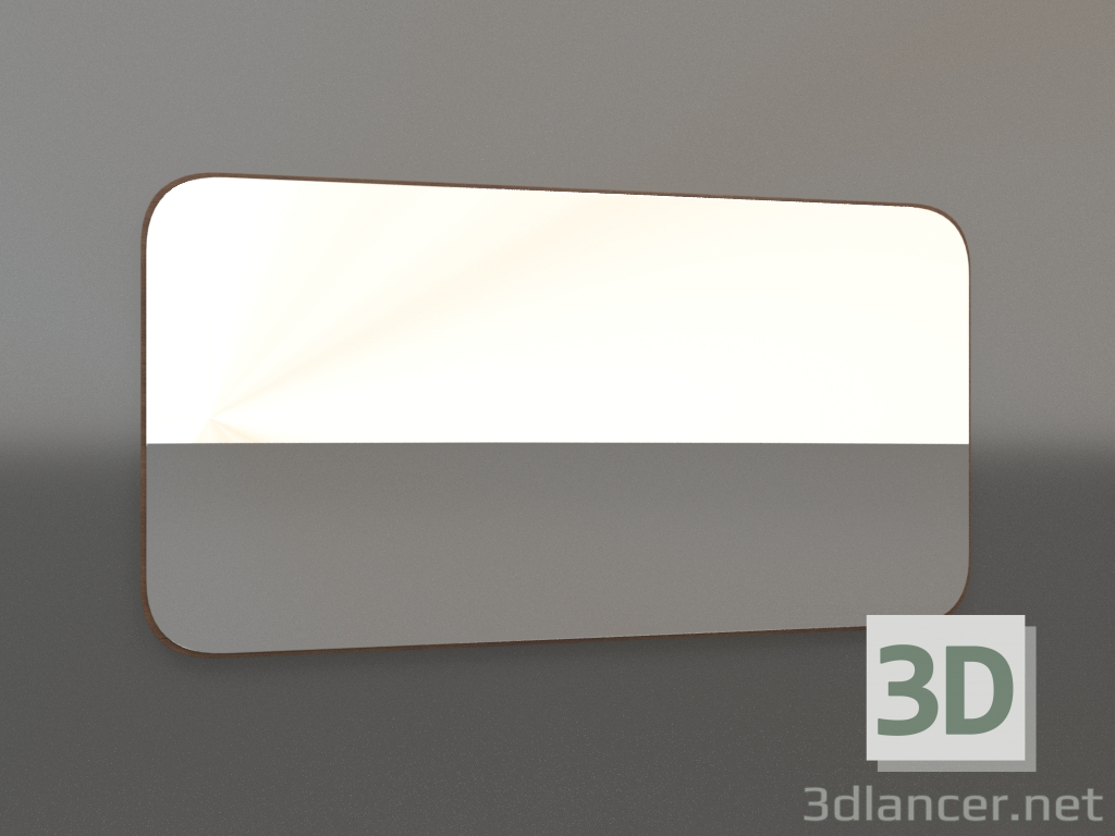 modèle 3D Miroir ZL 27 (850x450, bois brun clair) - preview