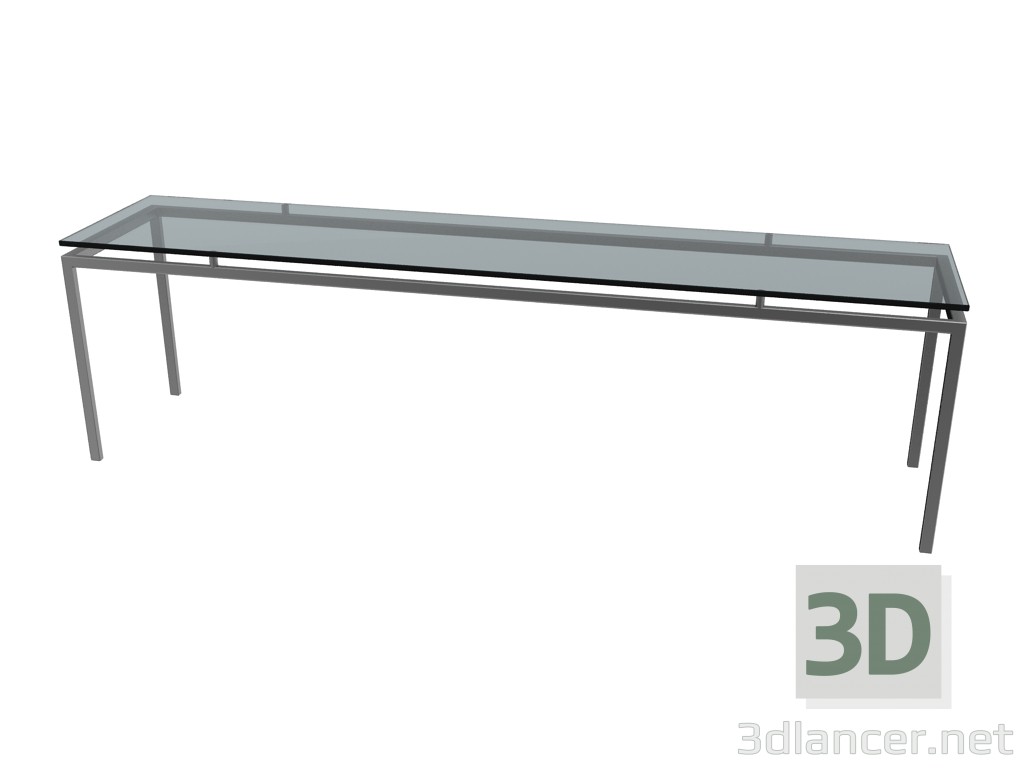 modello 3D Tavolo Tavolini leo 07 - anteprima