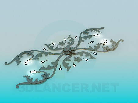 3d model Forged light - preview 3d model Forged light - preview