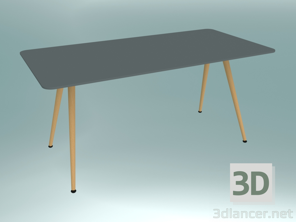 modello 3D Tavolino (SAM3 LW04, 1400x700x650 mm) - anteprima