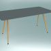 modello 3D Tavolino (SAM3 LW04, 1400x700x650 mm) - anteprima