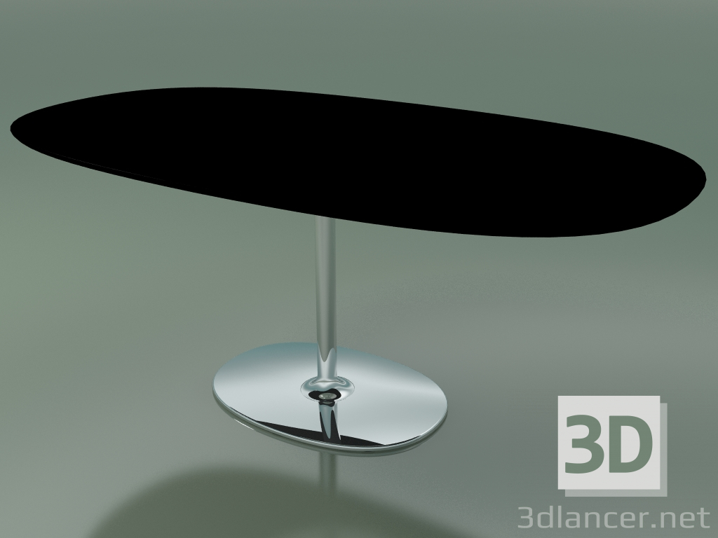 3D modeli Oval masa 0643 (H 74 - 100x182 cm, F02, CRO) - önizleme