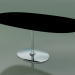3D Modell Ovaler Tisch 0643 (H 74 - 100 x 182 cm, F02, CRO) - Vorschau