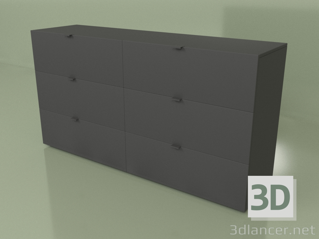 3d model Chest of drawers max (10353) - preview
