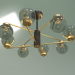 3d model Ceiling chandelier Creek 70118-8 (black) - preview