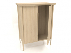 Шкаф МС 04 (полуоткрытый) (940х565х1220, wood white)