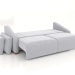 3d model Sofa San Remo folding (folding out) - preview