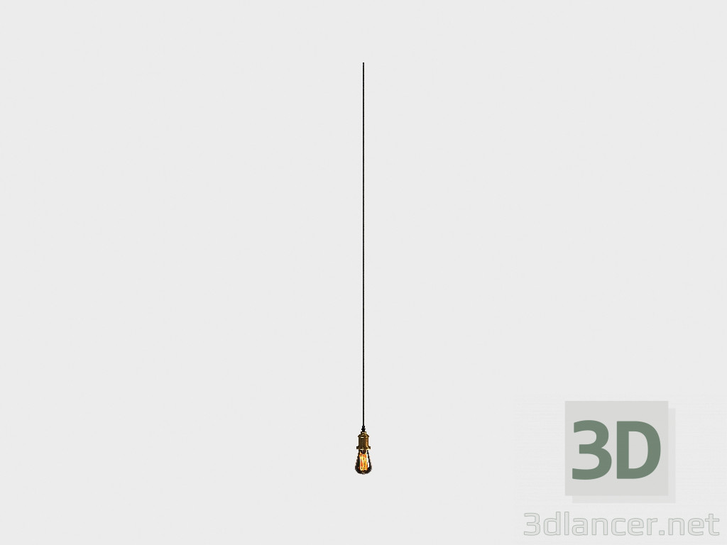 3d model Chandelier lamp (CH023-1-BRS) - preview