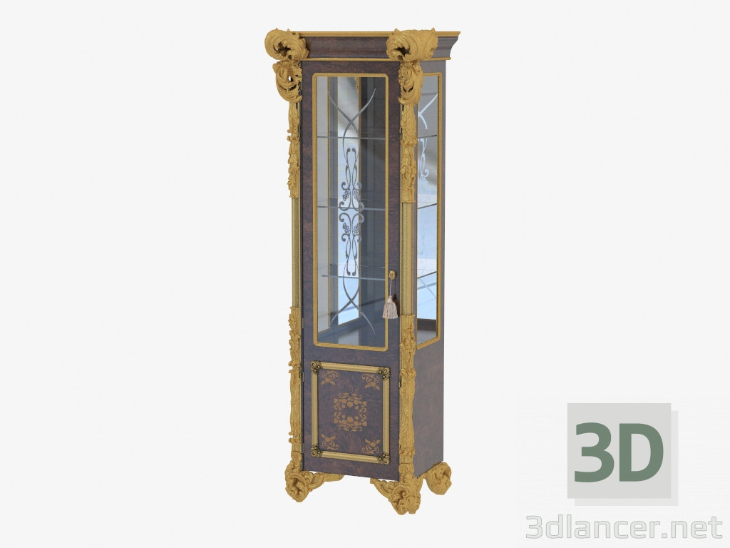 3d model Showcase in classical style ar1500 - preview