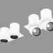 modello 3D Apparecchio da incasso a LED estensibile (DL18621_02SQ Bianco Dim) - anteprima