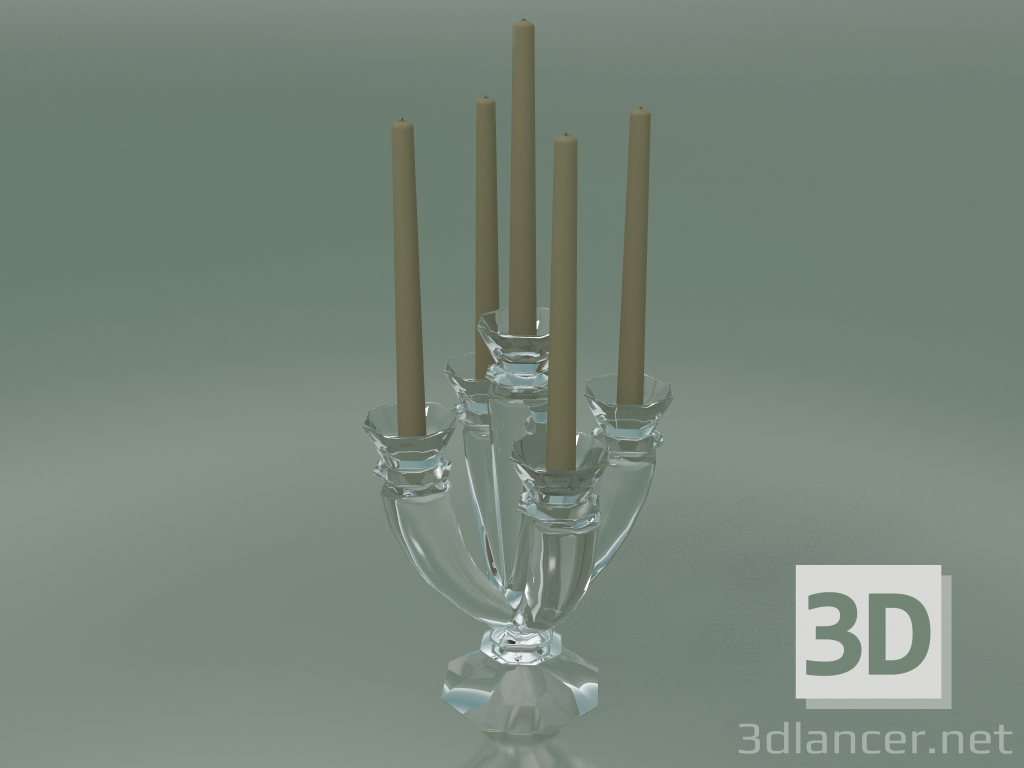 3 डी मॉडल कैंडलस्टिक ब्रैमनेट (C144) - पूर्वावलोकन