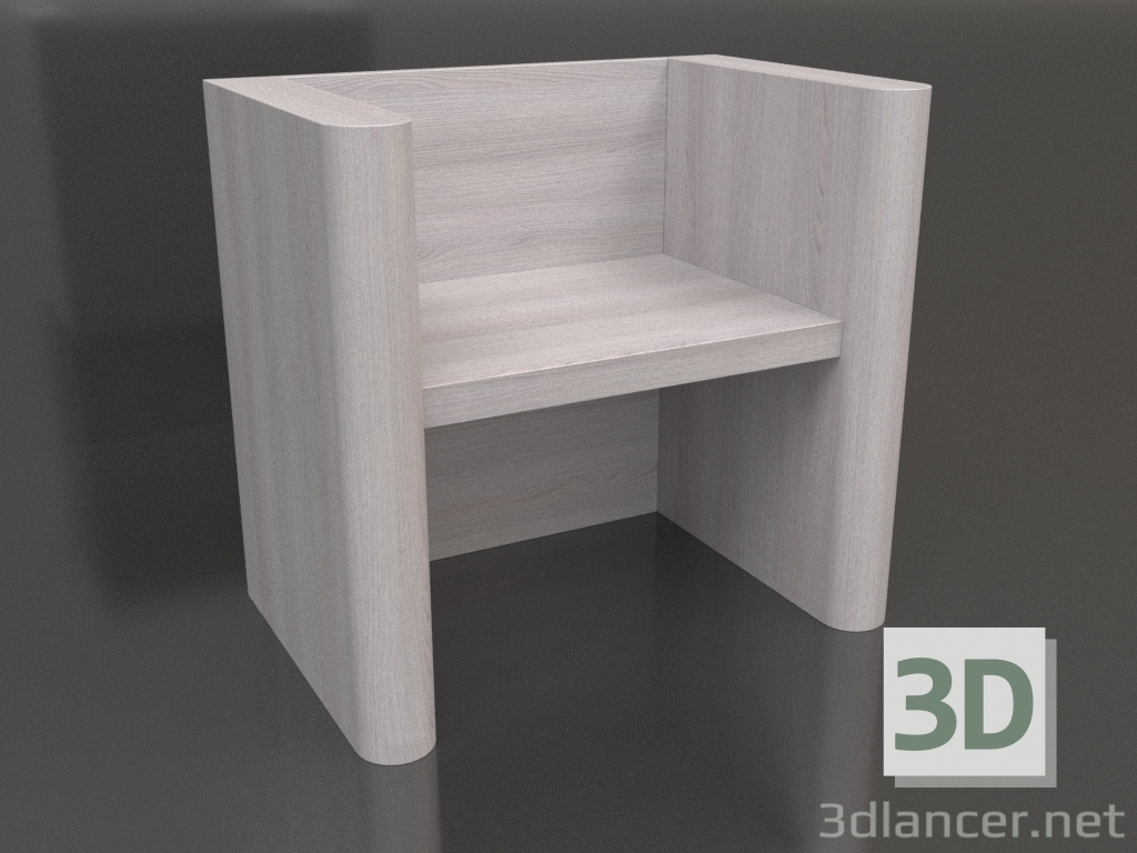 modèle 3D Banc VK 07 (800x524x750, bois clair) - preview