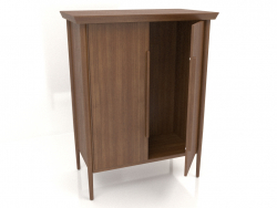 Mueble MS 04 (semiabierto) (940x565x1220, marrón madera claro)