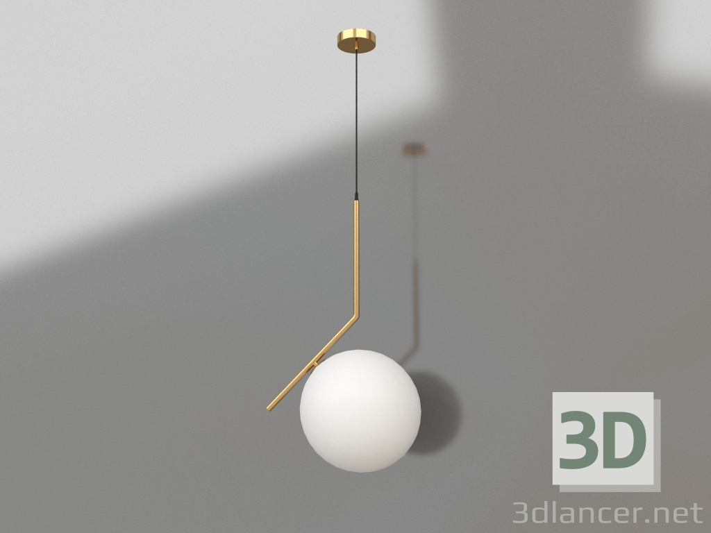 modello 3D Lampada a sospensione Coin (07626-30) - anteprima