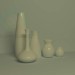Modelo 3d Vasos de cerâmica - preview