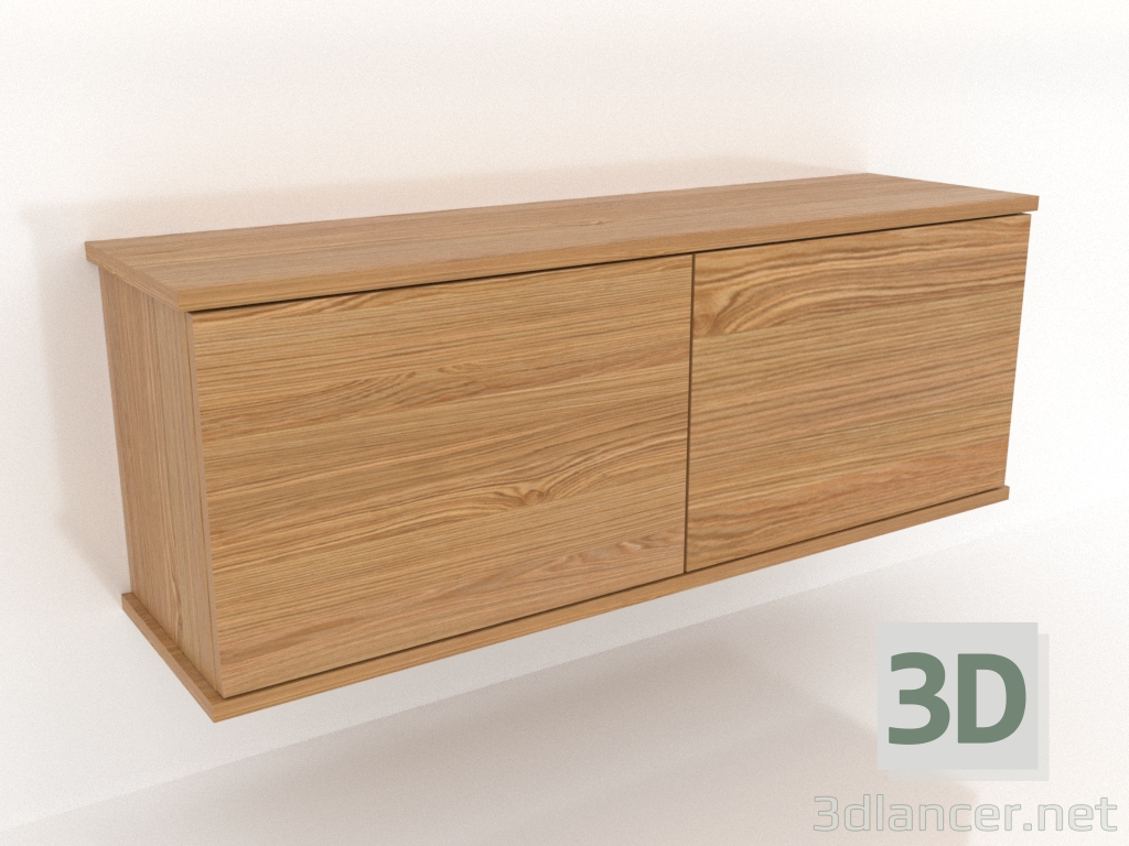 modèle 3D Étagère suspendue SHELF 1000 mm (chêne naturel) - preview modèle 3D Étagère suspendue SHELF 1000 mm (chêne naturel) - preview