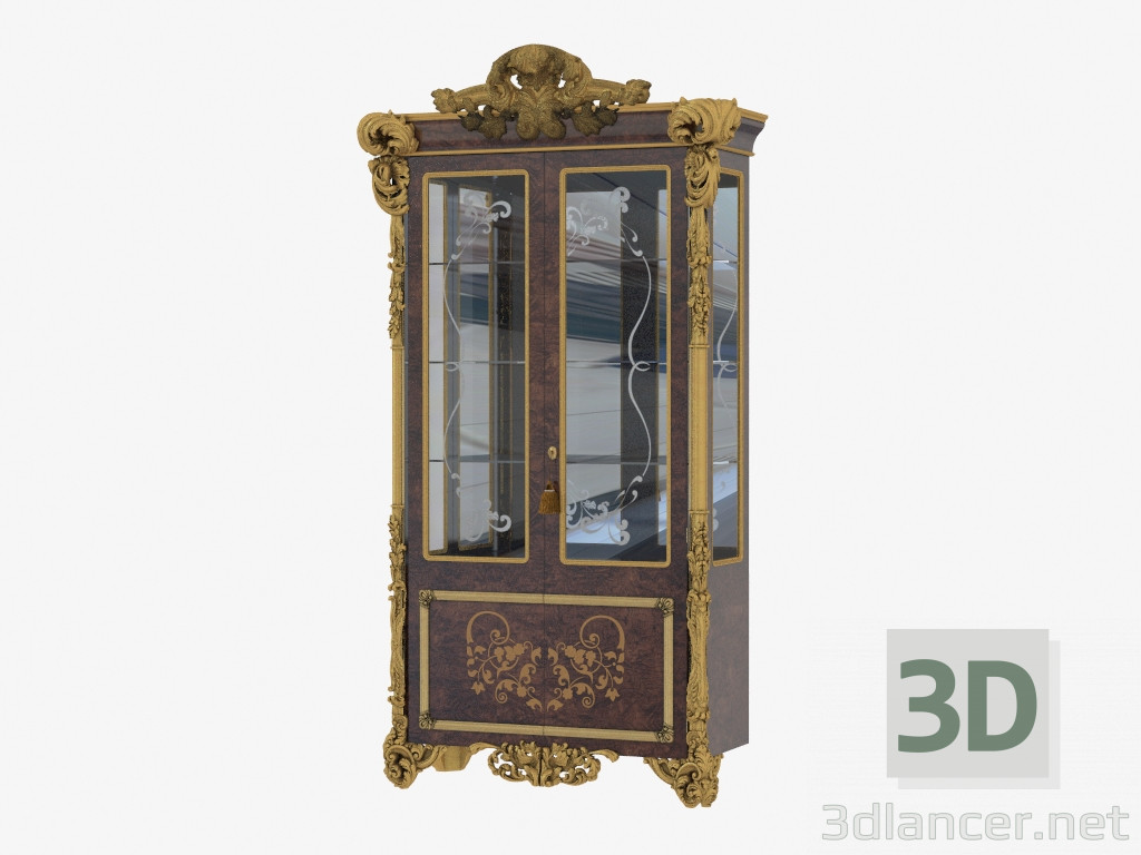 3D modeli Klasik tarzda vitrinler ar1501 - önizleme