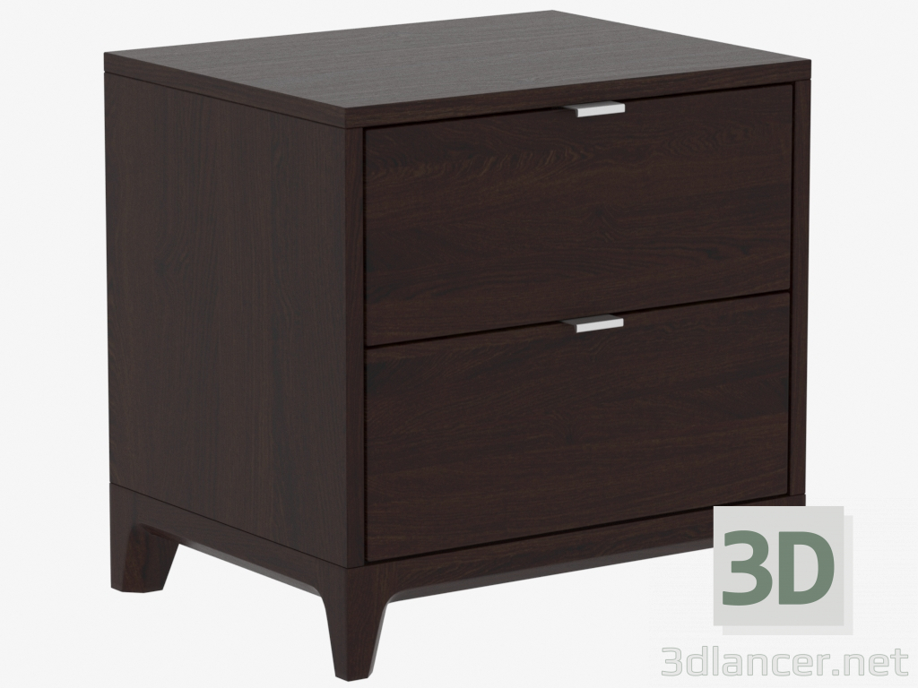 3d model Bedside nightstand CASE (IDC025102000) - preview