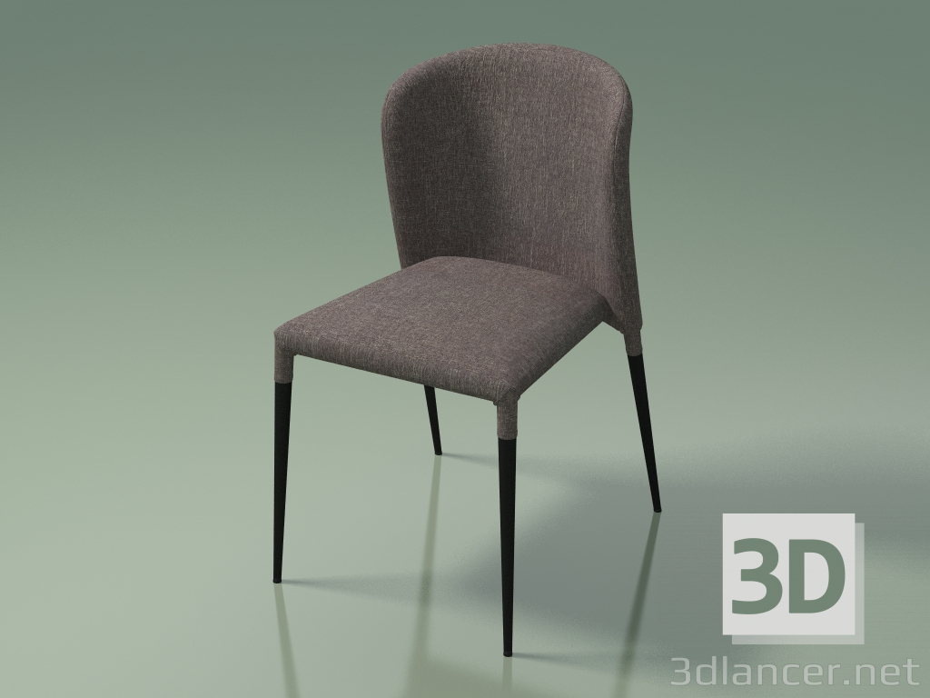 3d model Dining chair Arthur (110083, gray) - preview
