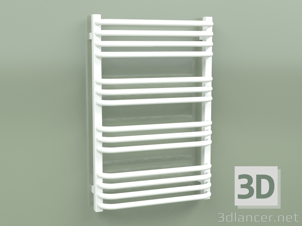 3D Modell Mit Wasser beheizter Handtuchhalter von Alex (WGALE076050-SX v4.0- (R), 760–500 mm) - Vorschau