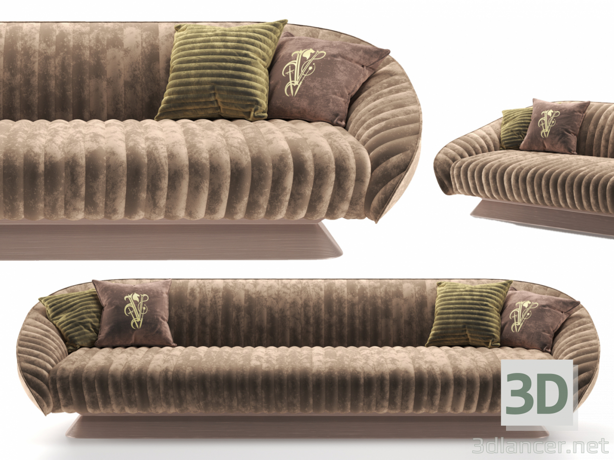3d Sofa by Visionnaire_Citizen model buy - render
