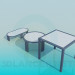 3d model Set of the tables - preview