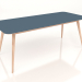 modèle 3D Table à manger Stafa 200 (Bleu fumé) - preview