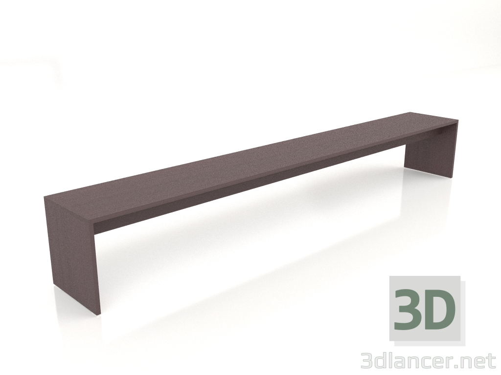 3d model Bench 290 (Burgundy anodized) - preview