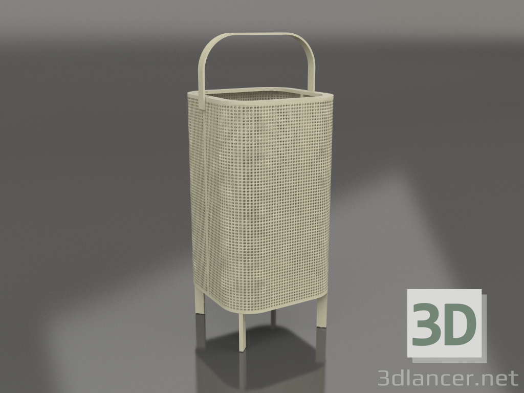 3 डी मॉडल मोमबत्तियों के लिए बॉक्स 3 (सोना) - पूर्वावलोकन