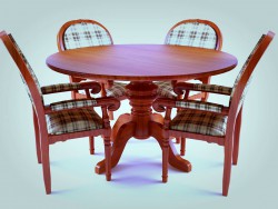 mesa y sillas de zeggos
