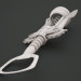 3d Double Wishbone corkscrew model buy - render