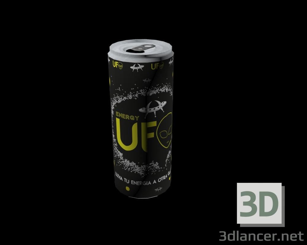 3d model Energy drink - preview