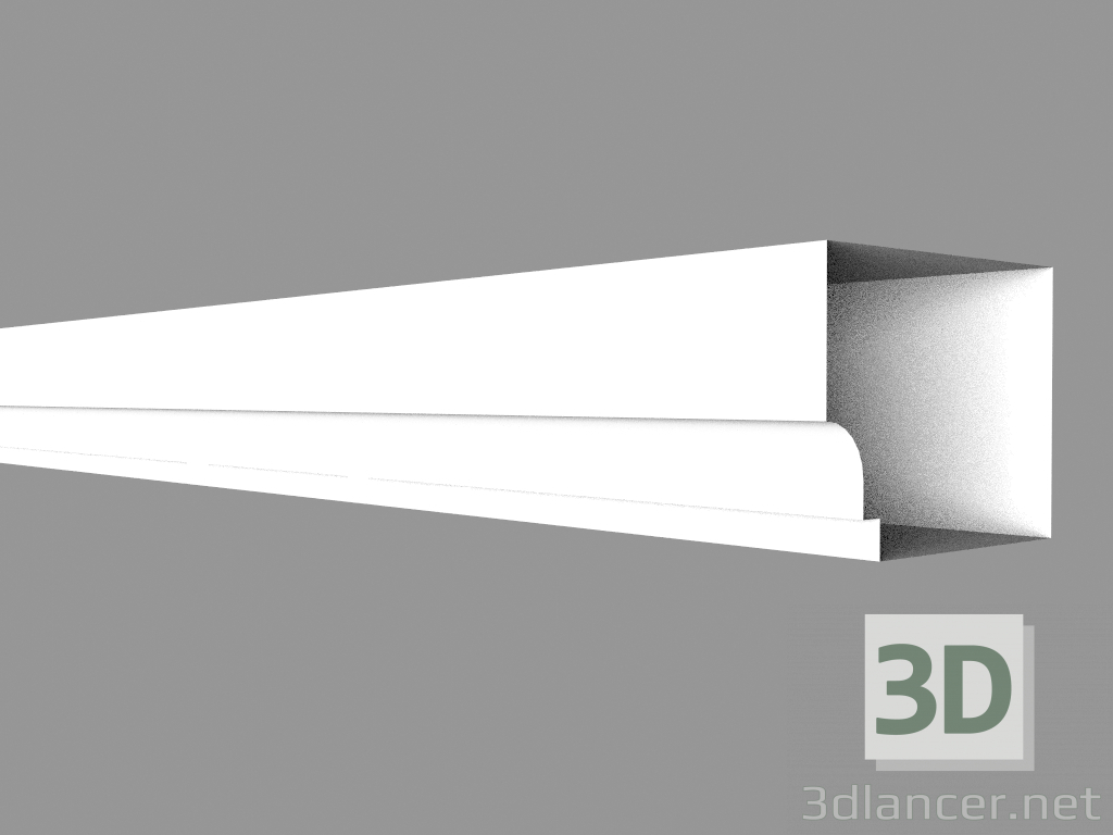 modèle 3D Eaves front (FK8LB) - preview