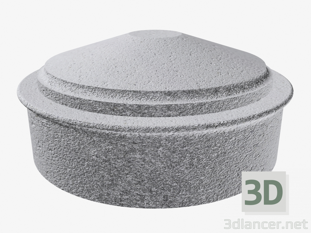modello 3D Copertura sul pilastro (LK64FR) - anteprima