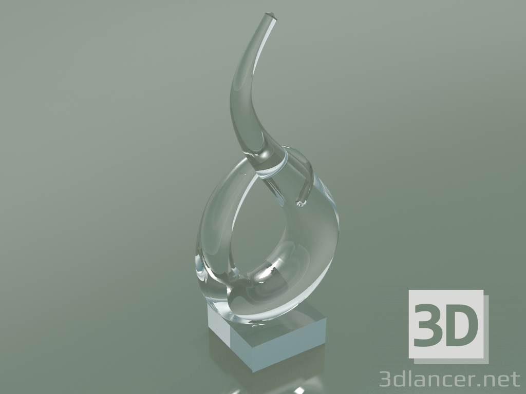 3D modeli Heykel Ricciolo - önizleme