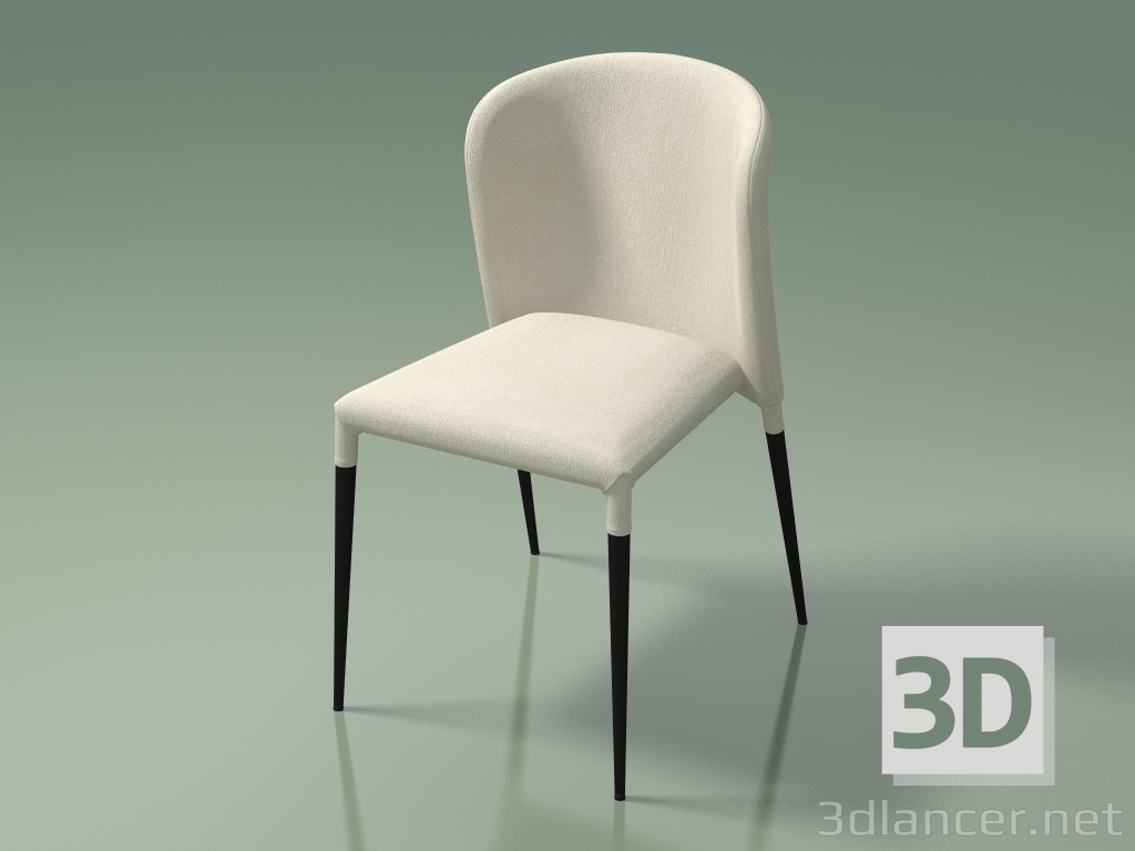 modèle 3D Chaise de salle à manger Arthur (110081, beige clair) - preview