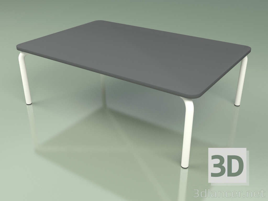 3d model Coffee table 006 (Metal Milk, HPL Gray) - preview