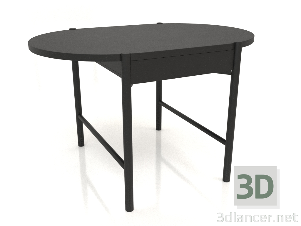 Modelo 3d Mesa de jantar DT 09 (1200x820x754, madeira preta) - preview