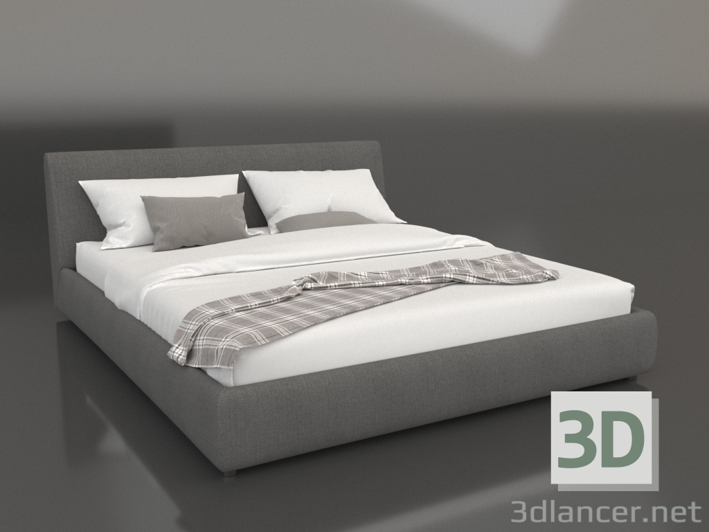 3d model Nest upholstered bed - preview